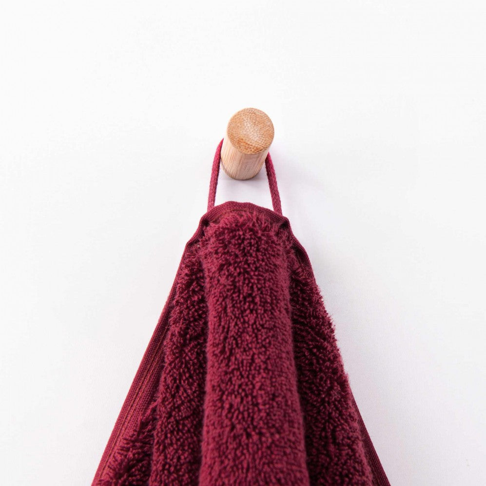 Prosop, Paris Bordo 50x100, Bumbac Organic, 650GSM Prosoape de baie