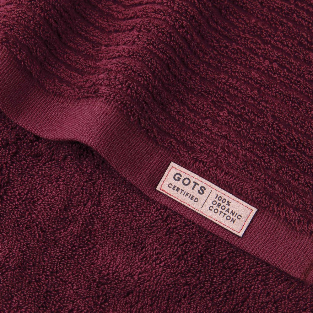 Prosop, Paris Bordo 50x100, Bumbac Organic, 650GSM Prosoape de baie
