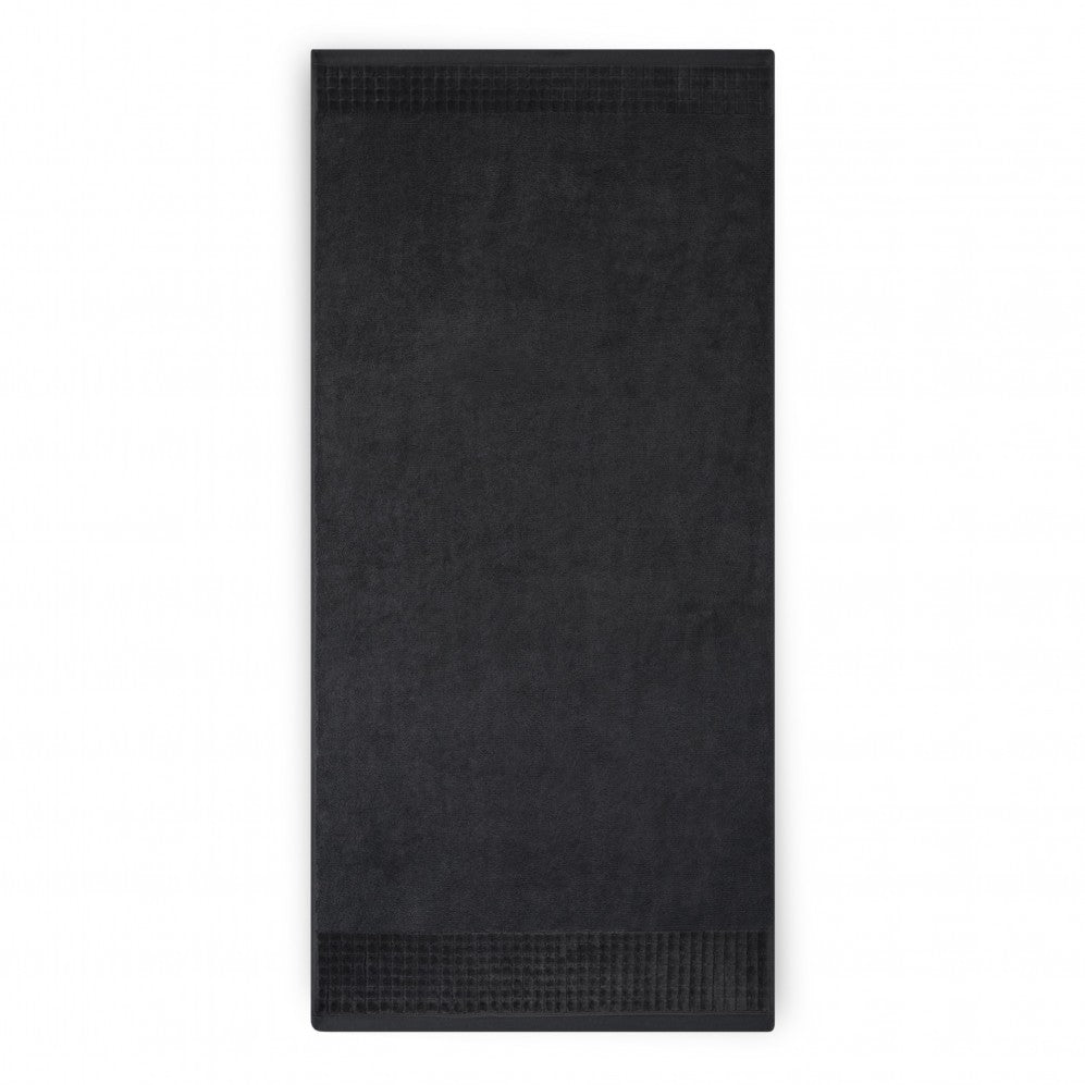 Prosop, Paulo AB Negru 30x50, Bumbac Egiptean, 500GSM