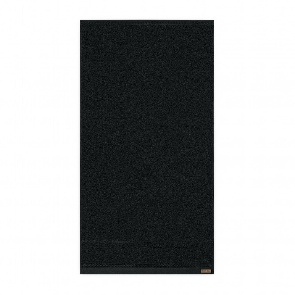 Prosop, Queen Negru 30x50, Bumbac Organic, 650GSM