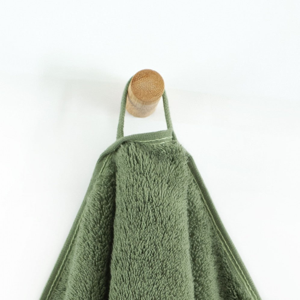 Prosop, Queen Verde 50x100, Bumbac Organic, 650GSM