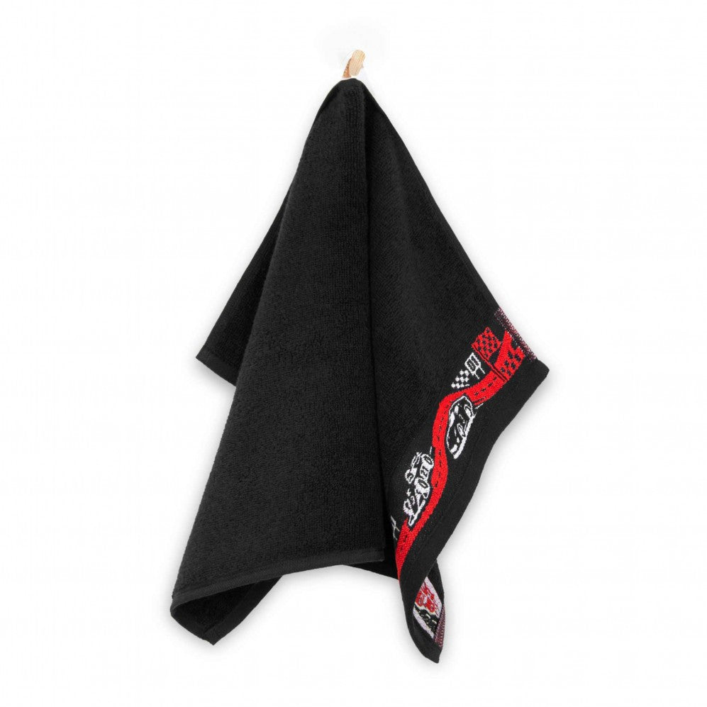 Prosop, Ride Negru 30x50, Bumbac Egiptean, 400g Prosoape de baie