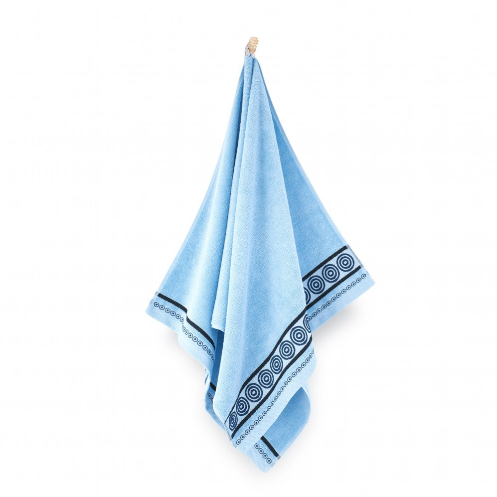 Prosop, Rondo albastru 30x50, Bumbac Egiptean, 450GSM Prosoape de baie