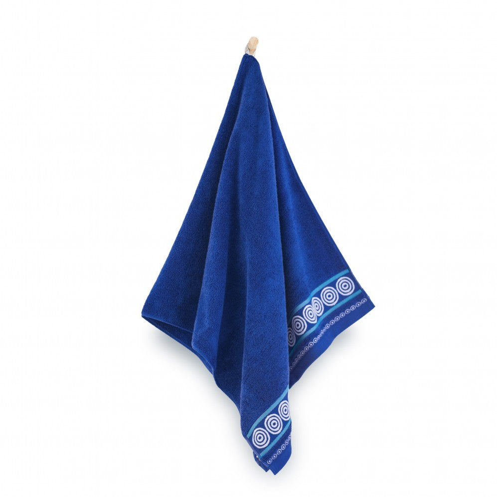 Prosop, Rondo albastru royal 70x140, Bumbac Egiptean, 450GSM Prosoape de baie