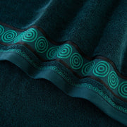 Prosop, Rondo verde 50x90, Bumbac Egiptean, 450GSM 50x90 Prosoape de baie