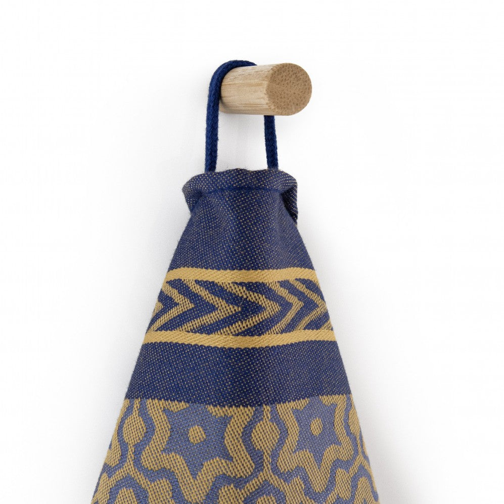 Prosop de bucătărie, Marsala albastru, 100% Bumbac Organic, 240GSM
