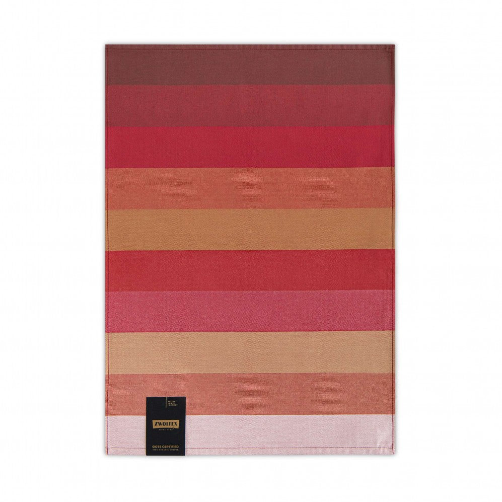 Prosop de bucătărie, Monte Carlo La Horizon bordo, 100% Bumbac Organic, 240GSM Prosoape de bucătărie
