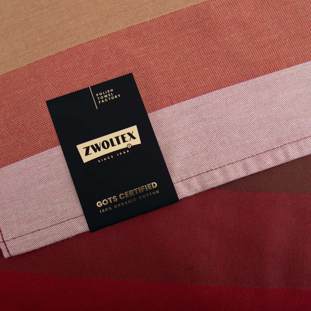 Prosop de bucătărie, Monte Carlo La Horizon bordo, 100% Bumbac Organic, 240GSM Prosoape de bucătărie