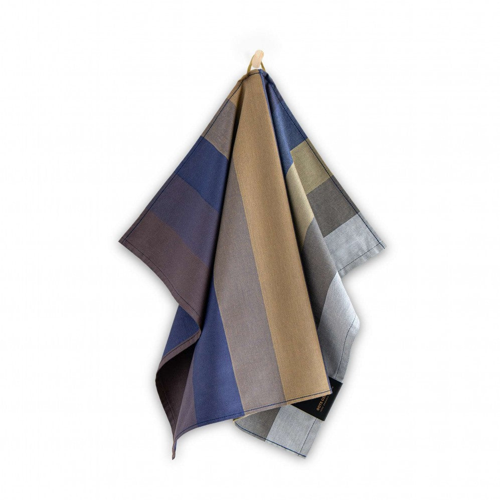 Prosop de bucătărie, Monte Carlo La Horizon bleumarin, 100% Bumbac Organic, 240GSM 50x70 Prosoape de bucătărie