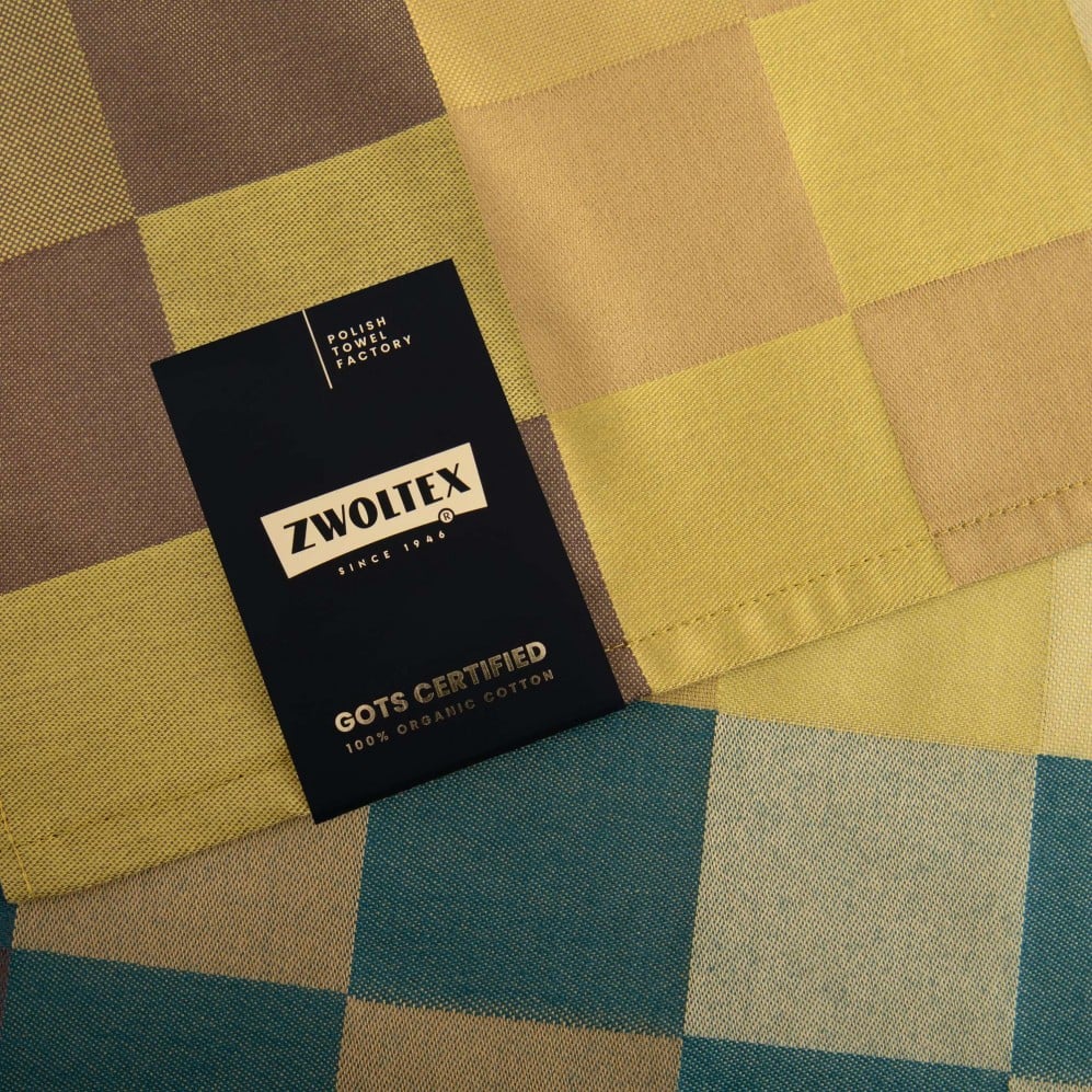 Prosop de bucătărie, Monte Carlo La Place verde, 100% Bumbac Organic, 240GSM Prosoape de bucătărie