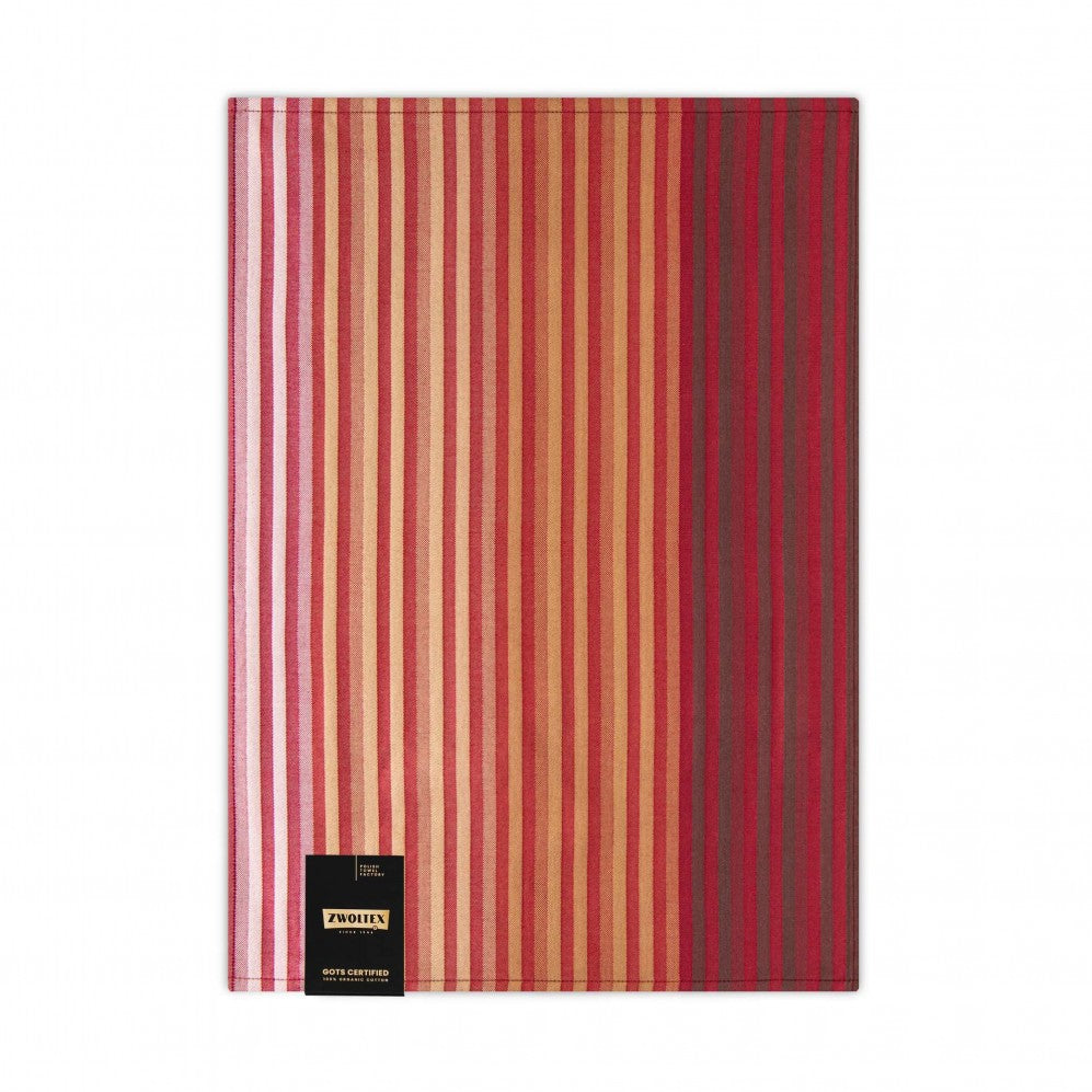 Prosop de bucătărie, Monte Carlo La Verticale bordo, 100% Bumbac Organic, 240GSM Prosoape de bucătărie