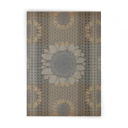 Prosop de bucătărie, Sunflowers gri 50x70, 100% Bumbac Organic, 240GSM 50x70 Prosoape de bucătărie