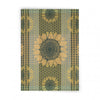 Prosop de bucătărie, Sunflowers verde 50x70, 100% Bumbac Organic, 240GSM