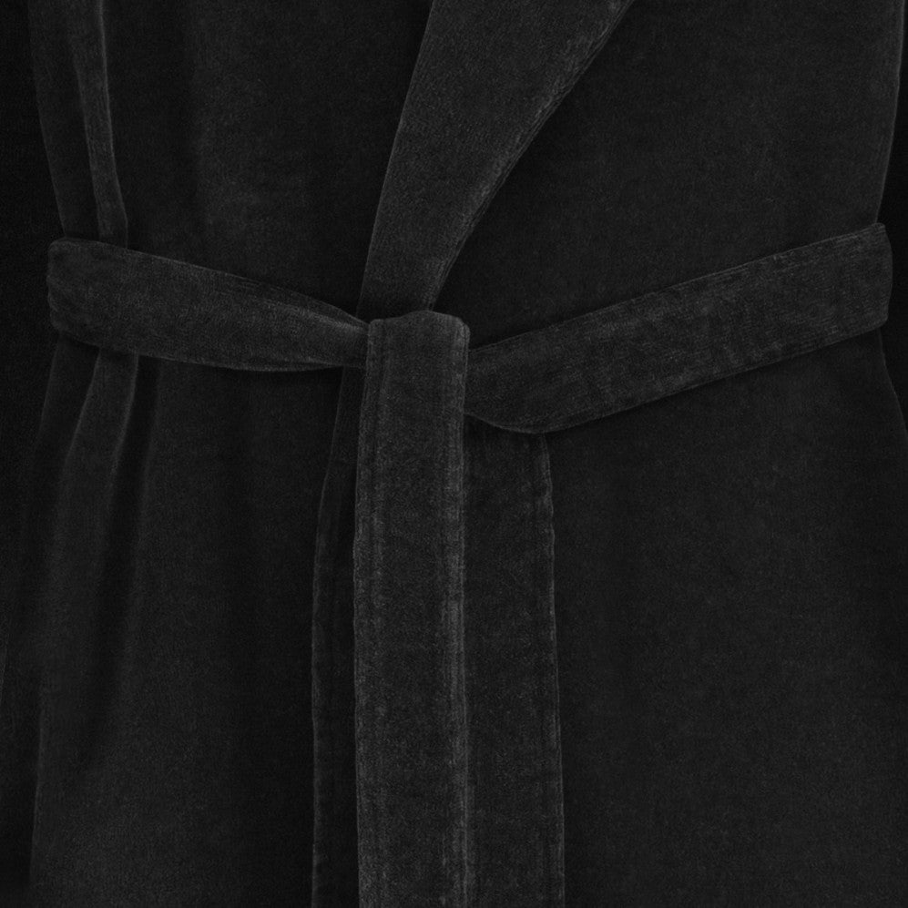 Halat de baie Bella Negru XL 340GSM