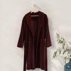 Halat de baie LORENZO Bordo L 340GSM