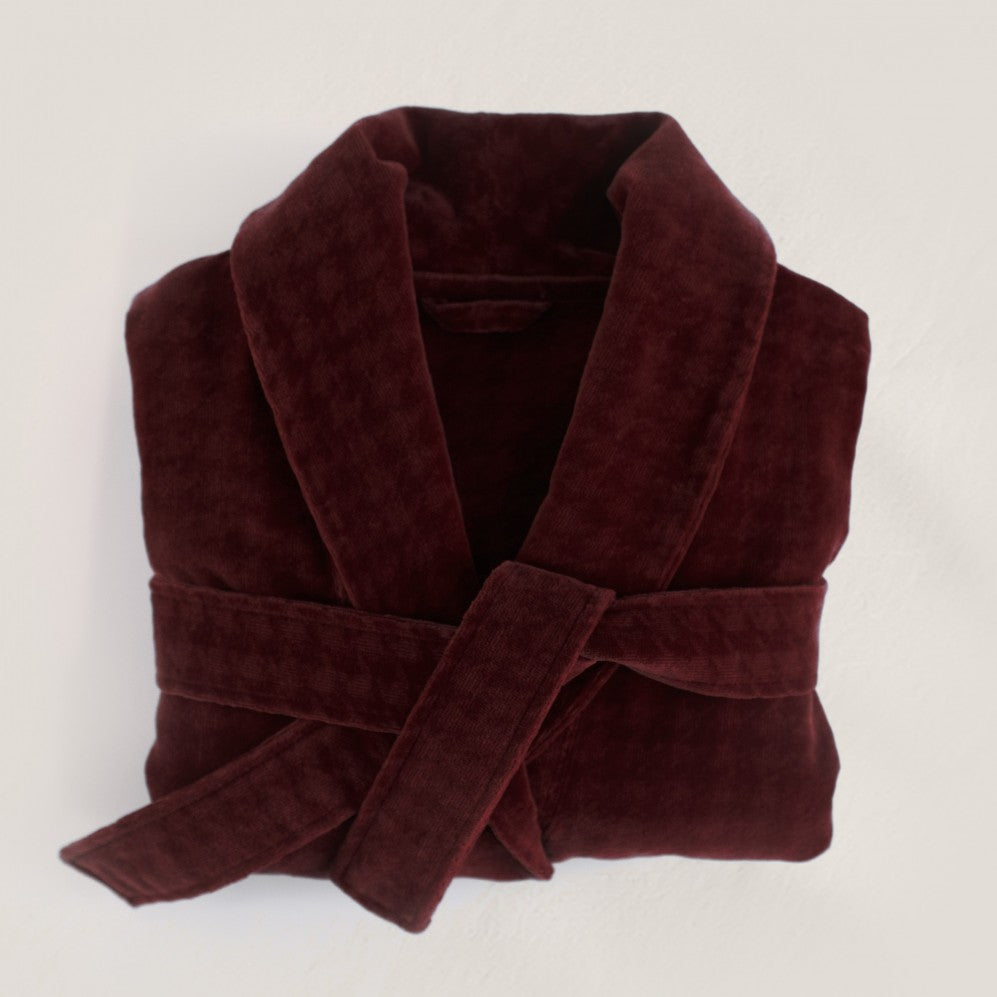 Halat de baie LORENZO Bordo XXL 340GSM