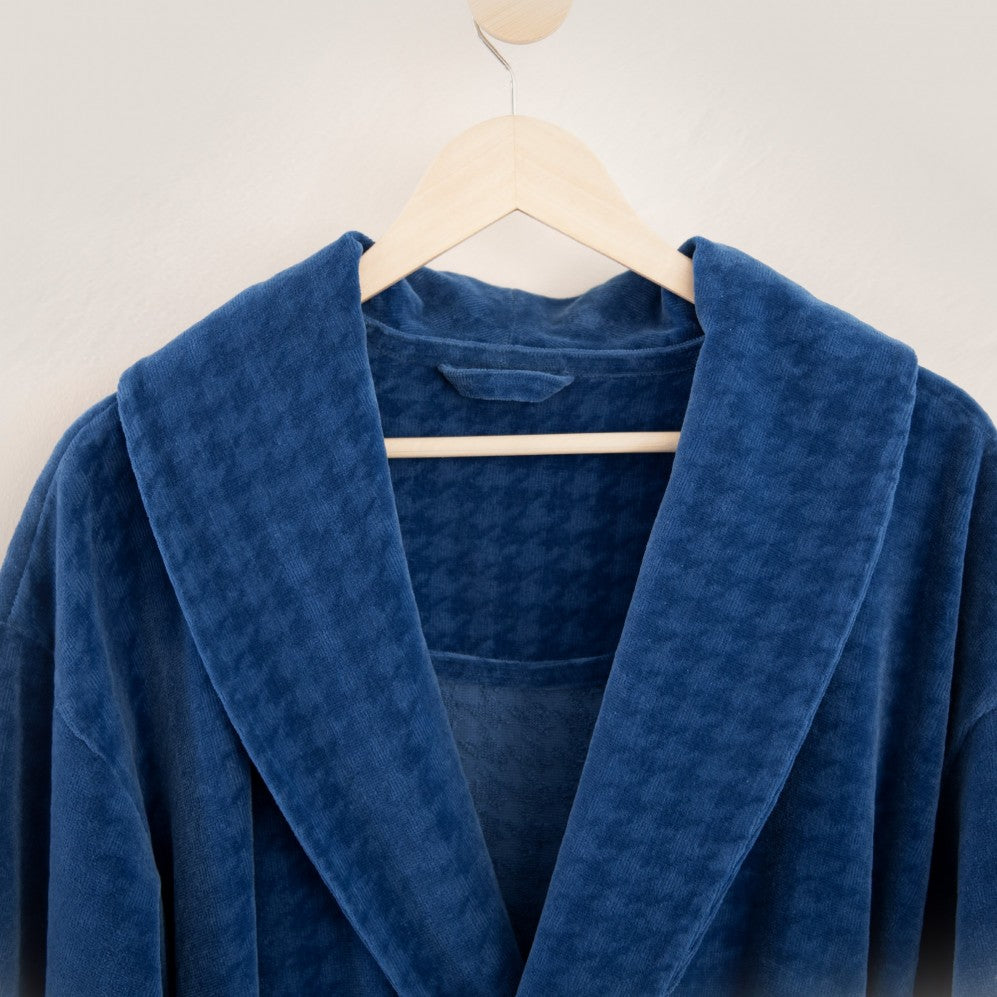 Halat de baie LORENZO Albastru XXL 340GSM