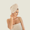 Turban SAUNA Bej 70x31 400GSM