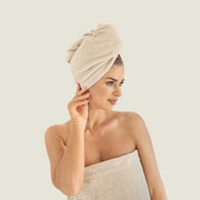 Turban SAUNA Bej 70x31 400GSM 70x31 Prosop Sauna