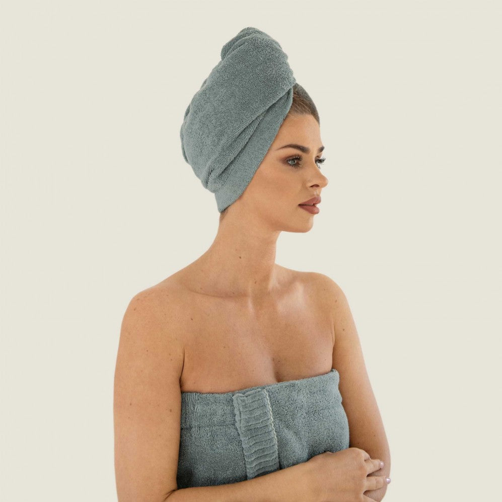 Turban SAUNA Gri 70x31 400GSM 70x31 Prosop Sauna