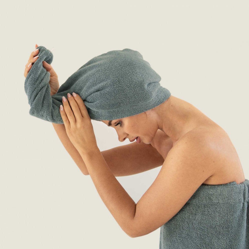 Turban SAUNA Gri 70x31 400GSM Prosop Sauna